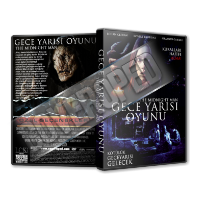 Gece Yarısı Oyunu - The Midnight Man 2016 Türkçe Dvd Cover Tasarımı